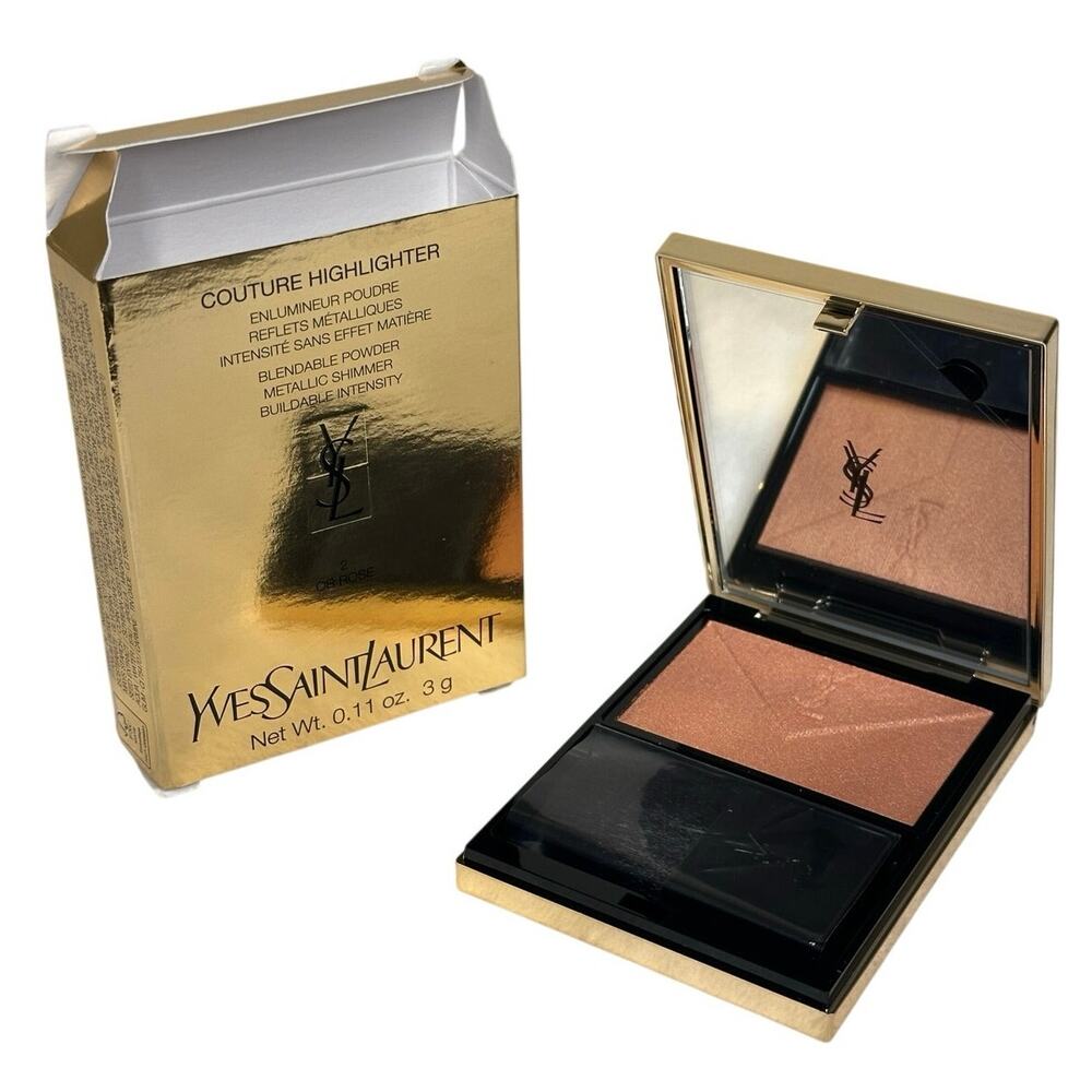 YSL Couture Highlighter in No. 2 Or Rose